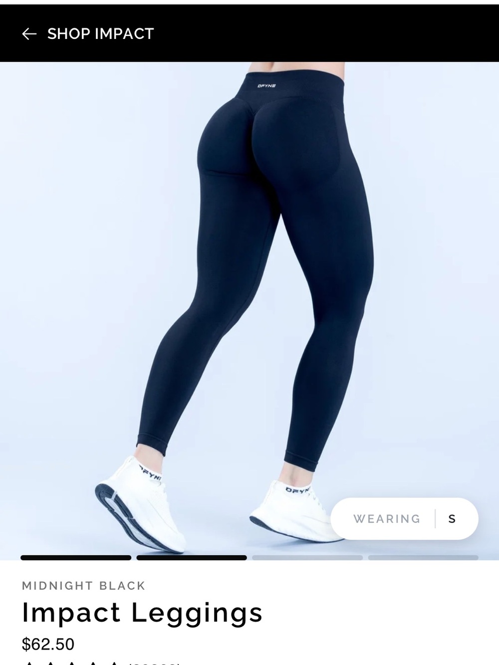 DFYNE black leggings